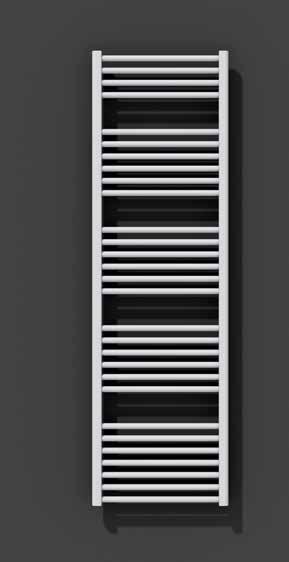Voor een optimaal badkamercomfort ontwikkelde Vasco Group verticale radiatoren met geïntegreerde