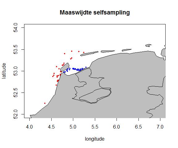 5 Resultaten Maaswijdte 5.1 Algemene reis informatie De deelnemende schepen waren de WR57 en de HD16. De WR57 heeft bijgedragen aan het onderzoek met netten van 19.6 mm en 21.