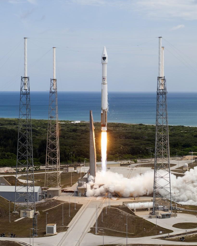 met een verbeterde RS-68A hoofdmotor) van Unites Launch Alliance vanaf lanceerbasis Cape Canaveral.