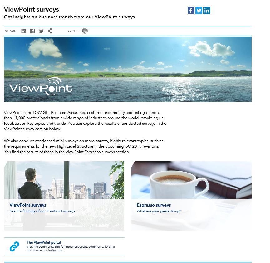 Kennis delen met onze klanten: ViewPoint Wereldwijd
