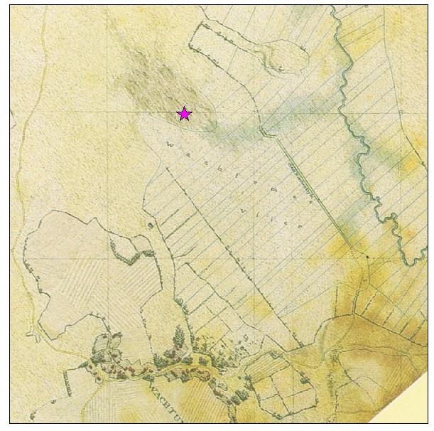 Uit de landschaps- en archeologische verwachtingskaart van de gemeente Coevorden blijkt dat het plangebied ligt in een beekdalvormige laagte zonder veen (zie afbeelding 11a).