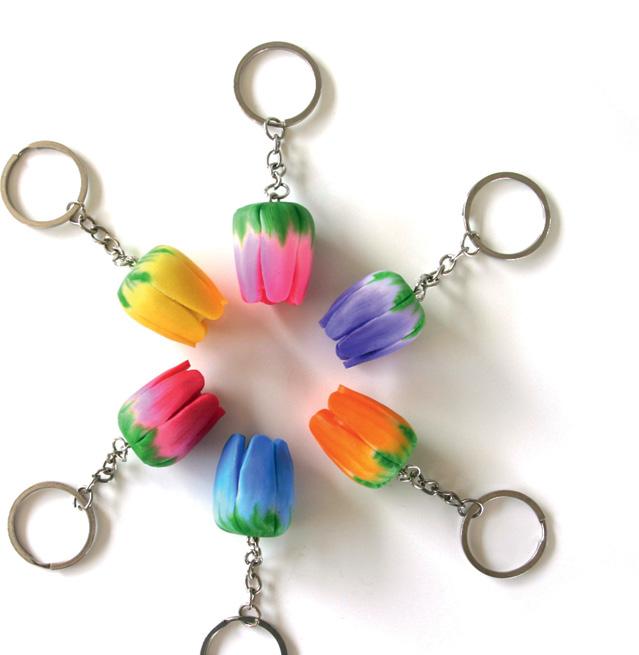 TULPEN Tulpsouvenirs Tulp sleutelhangers, Tulp pennen, Tulp tassen: