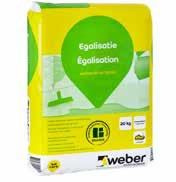 Weber Egalisatie weberlevel basic Waarom? Voor het goed leggen van parket, laminaat en linoleum is een vlakke ondergrond vereist.