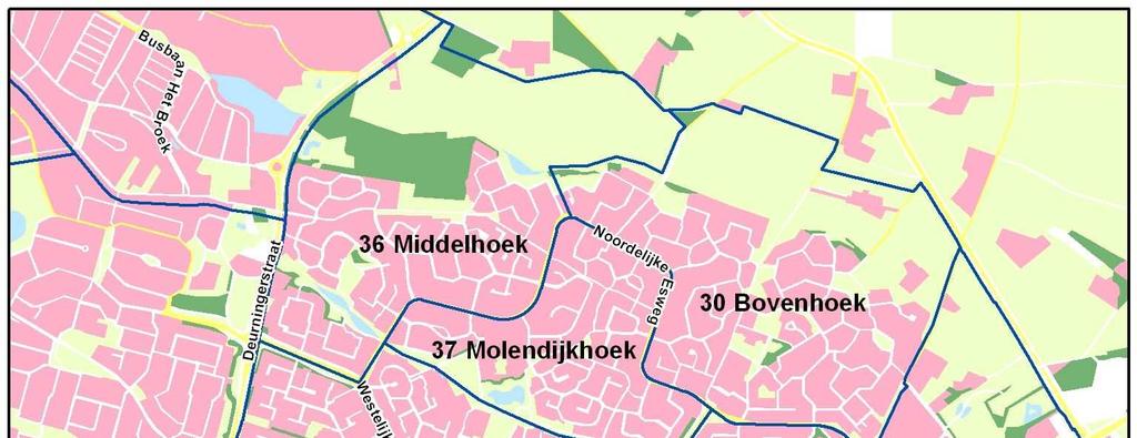 2. Stedenbouwkundig profiel 2.1 Ligging De wijk Hasseler Es ligt in het noordoosten van de gemeente.