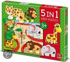 KIDDY PUZZLES 5 IN 1 2 mooie
