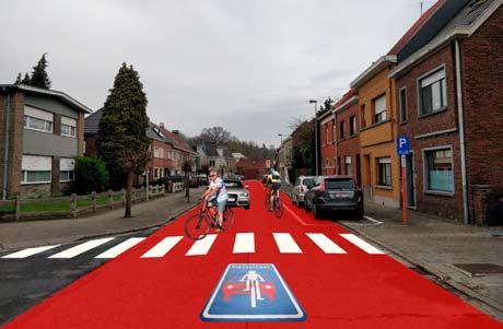 verkeersstructuur met veilige