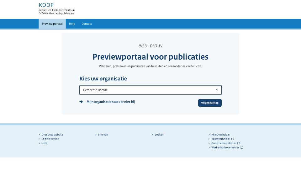 Previewportaal Nieuw