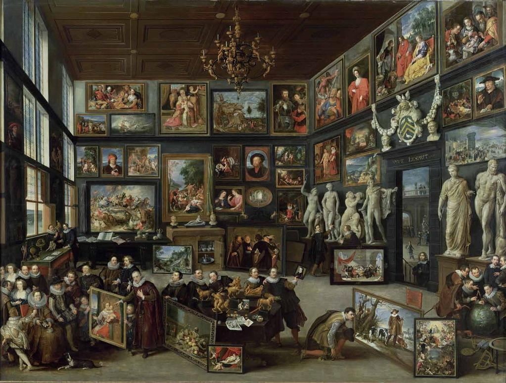 Willem van Haecht (1593 1637), De kunstkamer van