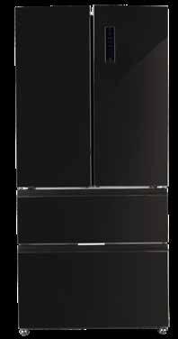 NO FROST French-Door koelkast vrijstaand ENERGY A + SFD 540 A+ NF Black Art.nr.