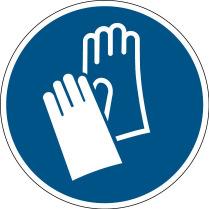(mm) Penetratie Norm Herbruikbare handschoenen Nitrilrubber (NBR) Bescherming van de ogen: Gebruik een veiligheidsbril die beschermt tegen spetters Huid en lichaam bescherming: Draag geschikte