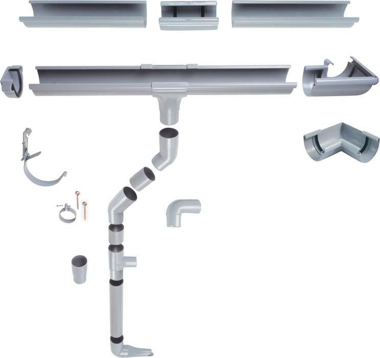 Balkon-Coating Profiel. Door het speciale Blanke Goot afdekprofiel wordt het water direct in de goot geleid. Het system wordt zonder lijm gemonteerd!