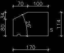 130 Spekbanden Niet serie gebonden L-max 1750 mm s = stortzijde onafgewerkt Artikelcode Gewicht B2 104.150 B2 104.150U 40 kg/m 1 6 kg/st hoekstuk uitwendig BL 104.150V2* Lateifunctie als BL-100.