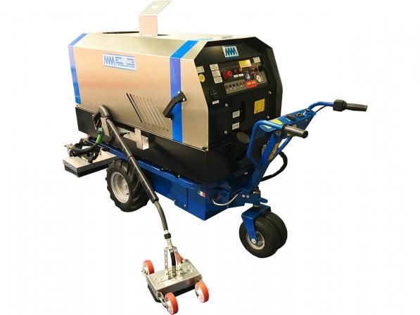 XMM ECO STEAM SP Autonomie Waterverbruik XMM ECO STEAM SP 21.599 17.850,40 100 Liter Lithium-ion accu 12 V (300 Ah) 8U 0,4-0,6 l/min 70 x 190 x 140 cm 390 kg 100% elektrisch aangedreven!