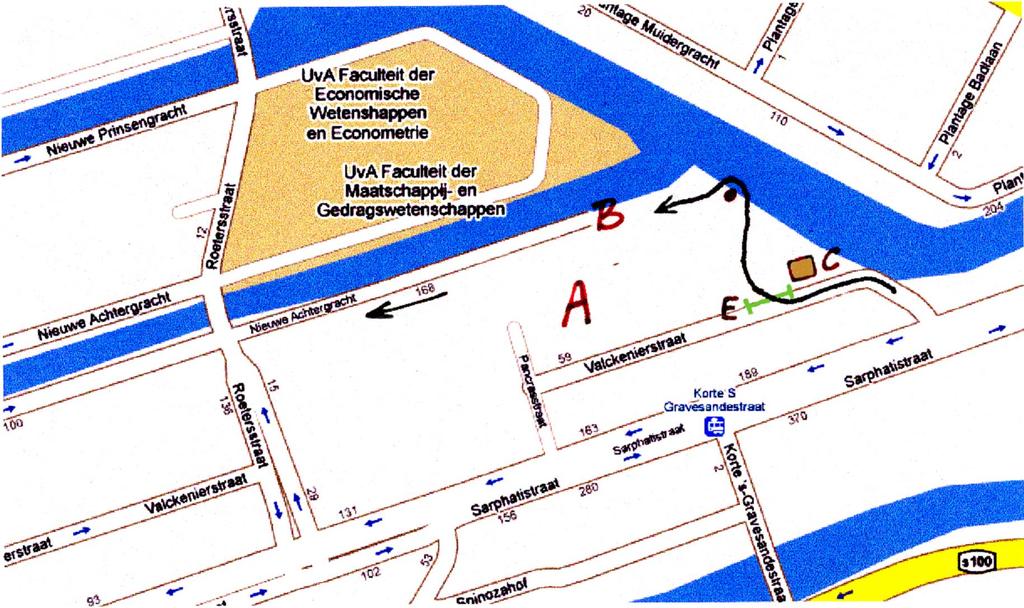 Route 2B Dit is voor het grootste deel dezelfde route als 2A.