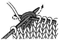 MDG - MDG /F VHALG verhalingen bij het begin van de naald anneer er steken afgekant moeten worden voor het vormen van een mouwinzet of de hals, worden deze afgekant bij het begin van de naald.
