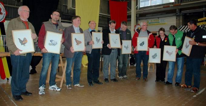 De winnaars van dit Belgische krielenfestijn zijn geworden: de heer B.