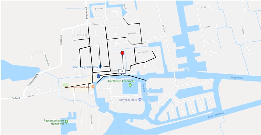 VRAAG VAN DE GEMEENTE Gemeente Súdwest-Fryslân wil weten of het haalbaar is om het oude centrum van Heeg te verwarmen met thermische energie uit oppervlaktewater in combinatie met warmte koude opslag