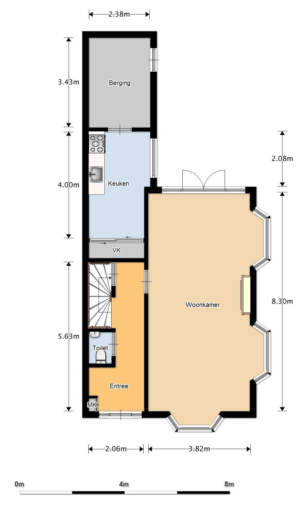 PLATTEGROND VILLA: HAVIKLAAN 11, EINDHOVEN BEGANE