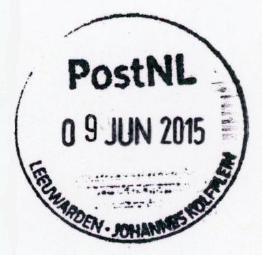 JUN 2015 Jupiterweg 17 Gevestigd na 2014: Pakketpunt (adres in