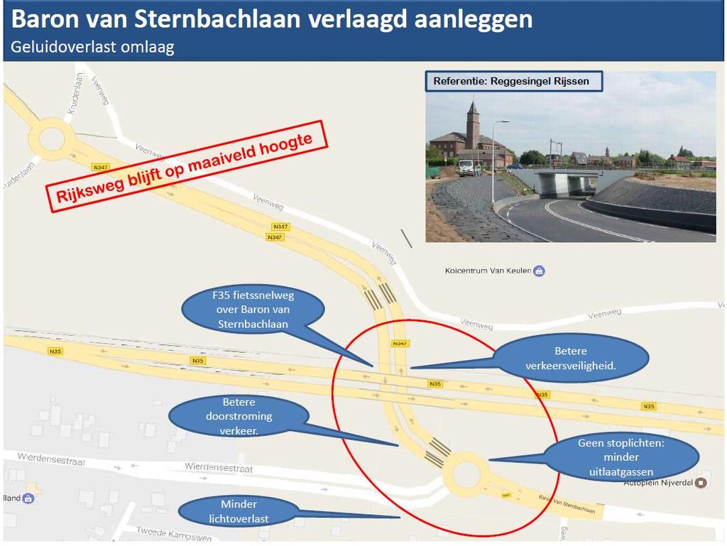 1. Inleiding Het elementaire ontwerp voor de opwaardering van de N35 Wierden-Nijverdal tot een autoweg met gescheiden rijbanen en met 2x2 rijstroken is 7 maart jl.