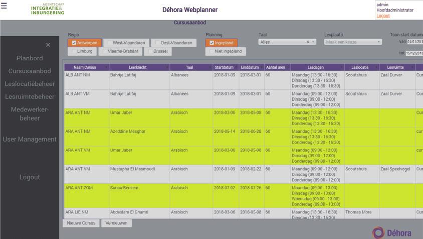 Krachtig hulpmiddel De Webplanner biedt werkgevers en werknemers een eenvoudig en krachtig hulpmiddel om roosters beter in balans te krijgen.