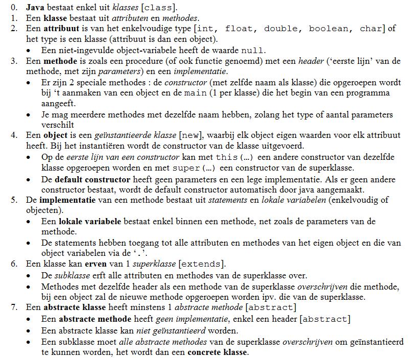 p. 2 Java s spelregels Informatica