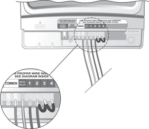 Hoofdafsluiter of pompstartrelais Let op deze aanvullende instructies bij het aansluiten van een pompstartrelais: Stap 3 Om beschadiging van de pomp te vermijden bij het gebruik van een