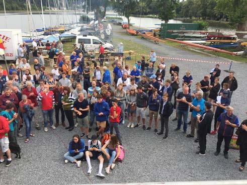 Zaterdag 23 juni: Handicap international de Visé Visé staat voor 6 km roeien op de Maas met een Handicap (afhankelijk van boottype, bootsamenstelling, leeftijd, en nog wat factoren).