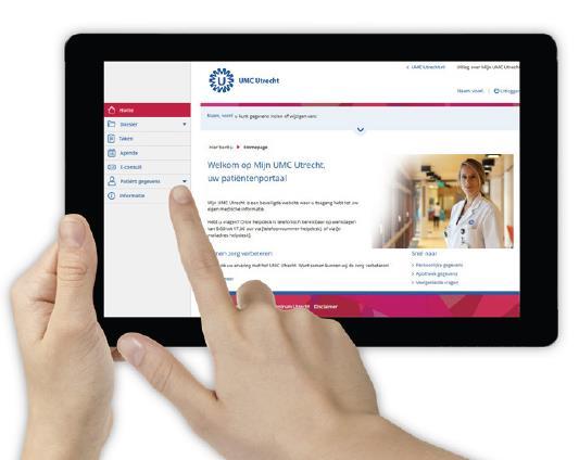 Patiëntenportaal: digitaal verbonden met de patiënt Real time inzage
