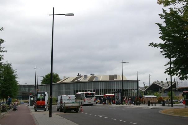 Tilburg, waar de gemeente actief is met het verfraaien van de Spoorzone, het voormalige emplacement