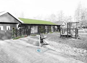 inzichtelijk maken vergroenen hekken Groen dak