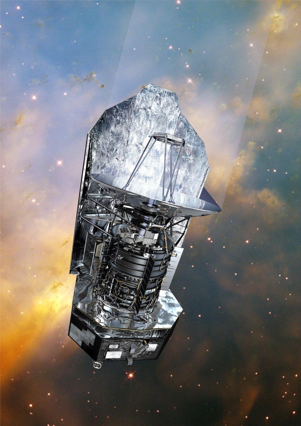 164 Samenvatting Figuur 2: Herschel Space Observatory. Credit European Space Agency (ESA).