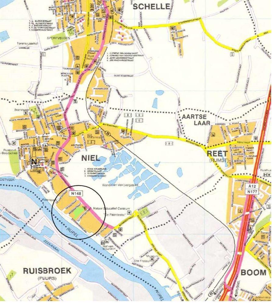 Situering IGEAN dienstverlening zal in opdracht van het gemeentebestuur van Niel negen percelen bouwgrond verkopen, gelegen aan de Keizerstraat te Niel, met een gezamenlijke oppervlakte van 2.