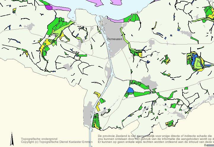 35/397 22/000862 Figuur 4: EHS (Ecologsich Hoofdstructuur)-gebieden in de Kanaalzone Gent-Terneuzen Voor de Natura2000 gebieden is in het kader van de milieutoets een zogenaamde voortoets uitgevoerd.