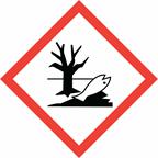 Gevarenpictogrammen : Signaalwoord : Waarschuwing Gevarenaanduidingen : H410 Zeer giftig voor in het water levende organismen, met langdurige gevolgen.