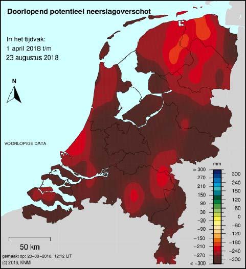 2. NEERSLAGTEKORT NEDERLAND EN RIJNLAND 2a.