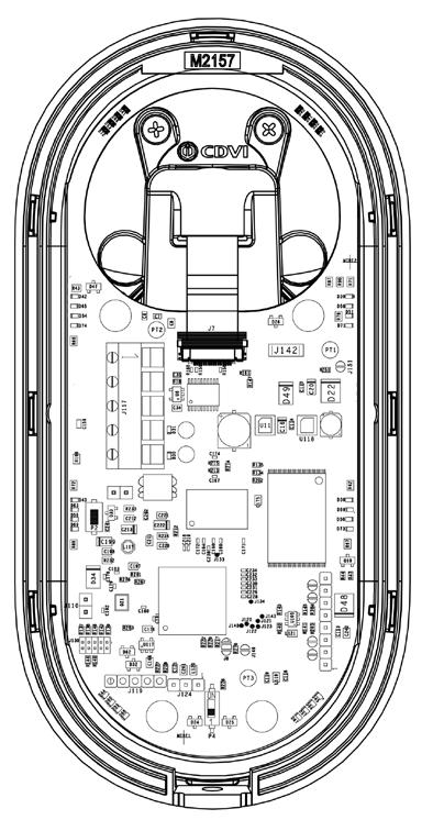 EIGENSCHAPPEN 26 Even eenvoudige installatie zoals de Digicode 82 DEEE 2 Afgeschermde kabel 2V voeding 63-0 C à