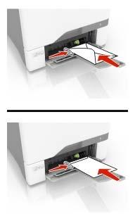 Afdrukken vanaf een computer Opmerking: Stel voor etiketten, karton en enveloppen het papierformaat en de papiersoort in de printer in, voordat u het document afdrukt.