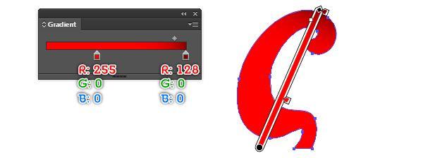 Stap 6 Teken met behulp van het gereedschap Pen (P) een groen voorwerp en vult dit voorwerp vervolgens met het lineaire