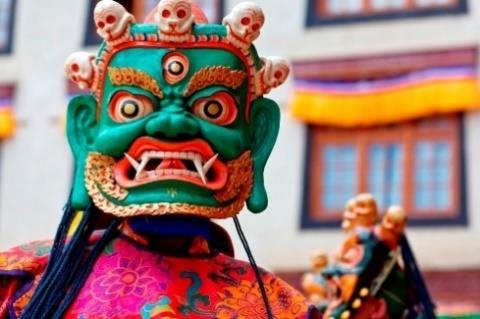 Festivalreis Bhutan met Thimpu Tshechu 6 dagen reiscode BF.