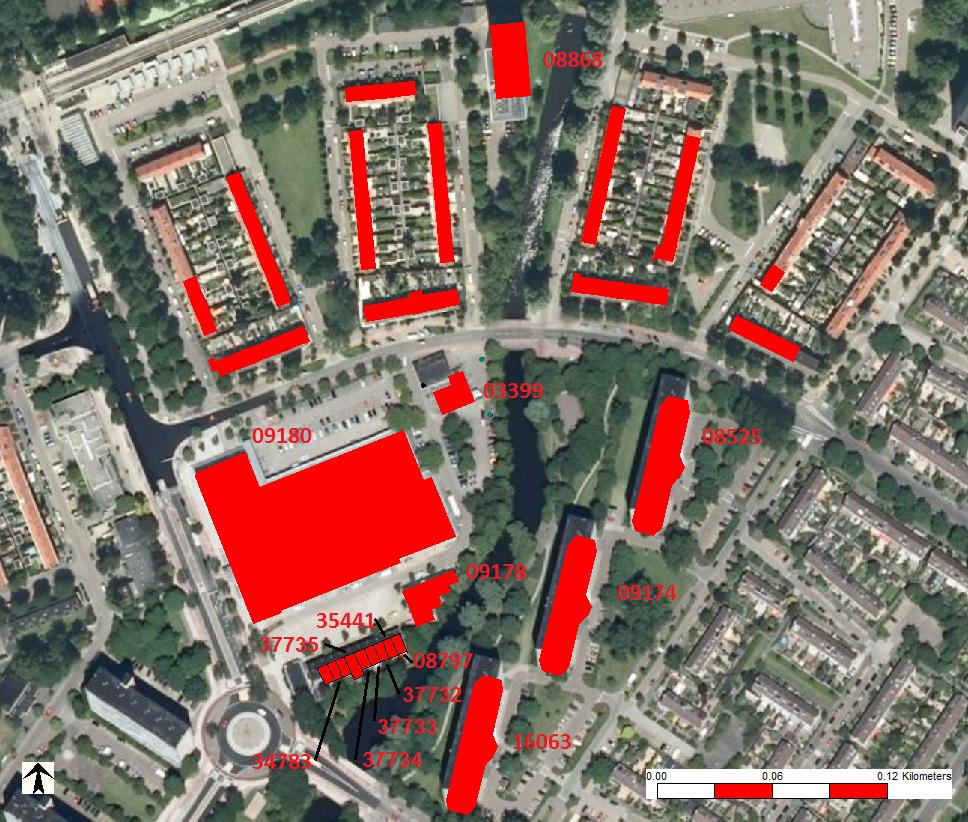 A1 Bijlage 1: Bevolkingsgegevens BAG Populatieservice In de onderstaande figuur zijn de bevolkingsvlakken weergegeven.