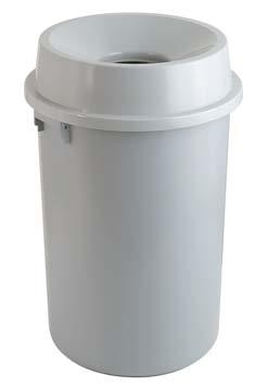 : grijs VB 000 0 VB 0000 0 VB 0000 0 Trash can Verzinkte afvalbak met losse deksel en handgrepen.