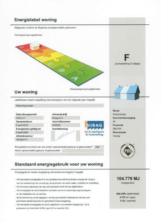 object gegevens Bouwjaar pand: 1970 Energielabel: F Beglazing: deels dubbele beglazing Kozijnen: hout Rolluiken: achterzijde woning Tuin: fraai aangelegde tuin met tuinhuis en