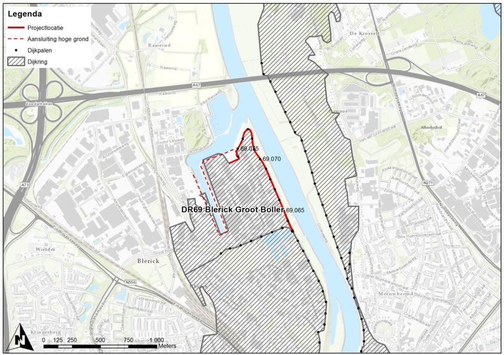 Module Aa Hoogwaterbescherming Blerick-Groot Boller Figuur bij Aa: Huidig