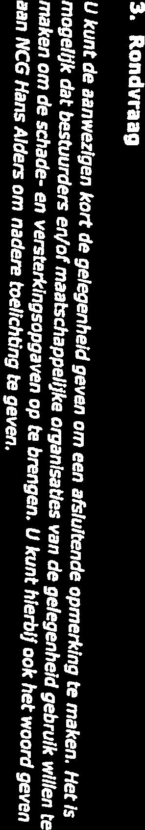 - -, ( -..-.-...-- aan NCG Hans Alders om nadere toelichting te geven. maken om de schade- en versterkingsapgaven op te brengen.