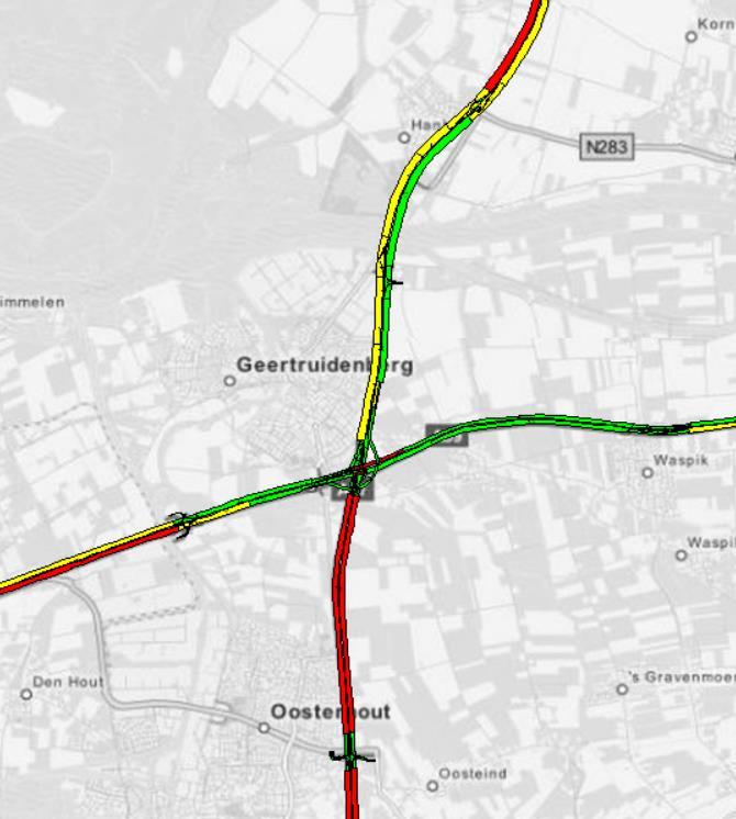 De I/C-verhouding tussen Houten en Nieuwegein blijft hoger dan 0,9.