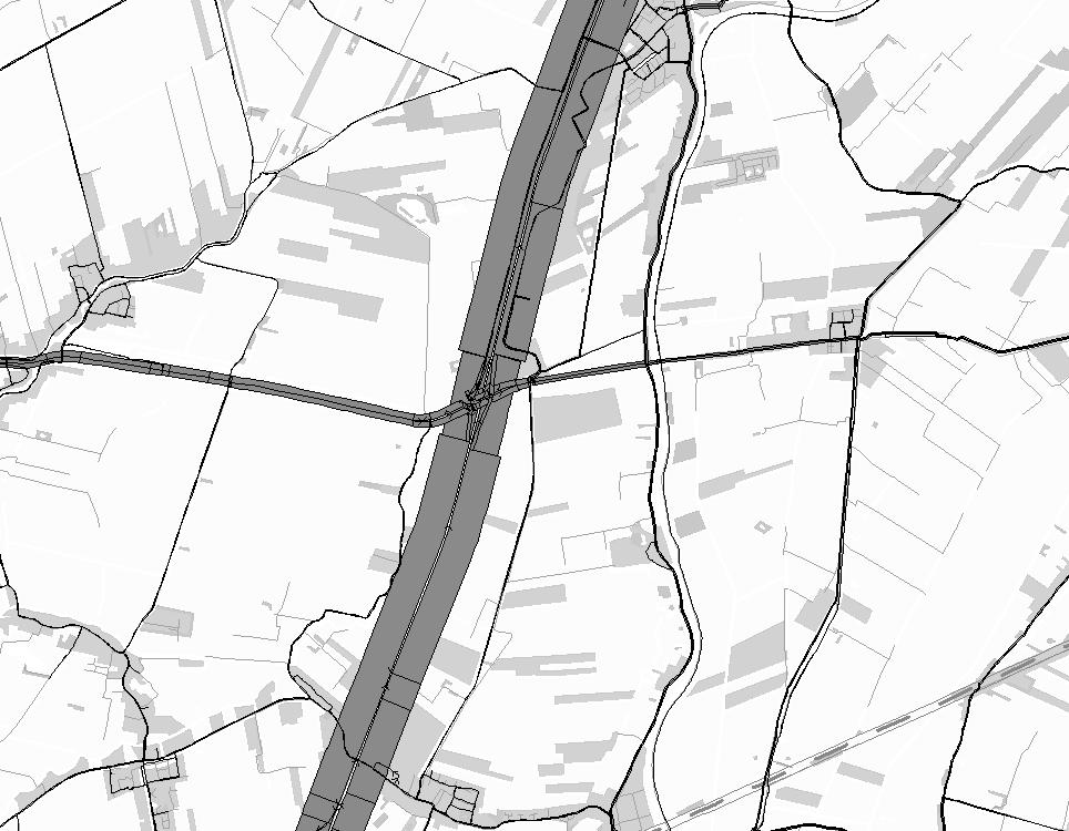 C D A B Op de parallelle routes rondom Noordeloos, Meerkerk en Nieuwland is duidelijk sprake van een afname van de verkeersdruk.