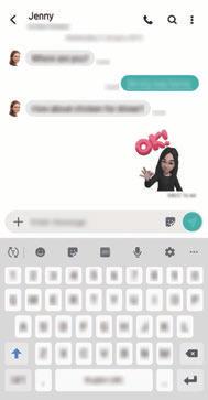 Apps en functies Mijn Emoji-stickers in chats gebruiken U kunt