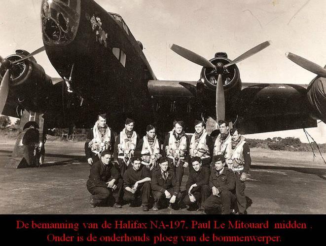 Halifax NA197 crash in Asten 07-02-1945 Joop Hendrix Inleiding. Op de avond van 7 Februari 1945 crashte een Halifax (NA197) van het 347 Squadron (Frans) in de gemeente Asten.