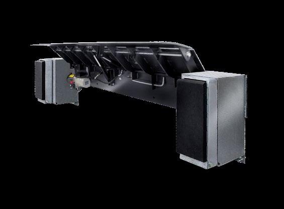 Opties en verscheidenheid aan bumpers beschikbaar Thermisch verzinkte uitvoering Standaard in RL 9011 (zwart), andere